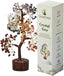 7 chakra crystal tree with packaging by calminds
