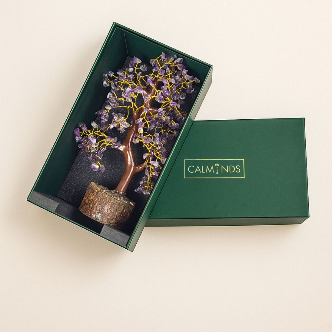Amethyst Crystal Tree inside box image