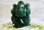 Green Jade Ganesha Idol 3 inches by calminds