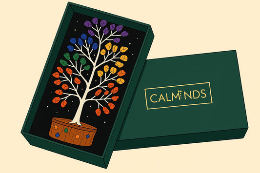 calminds 7 chakra tree image with green box 