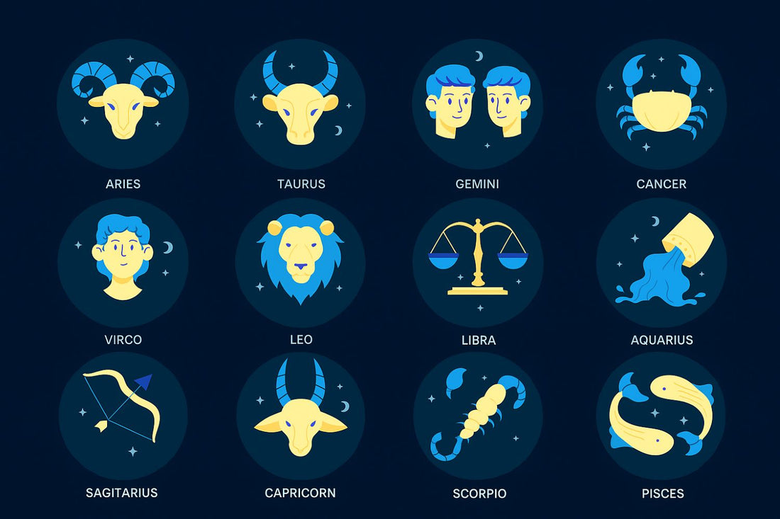 12 zodiac signs