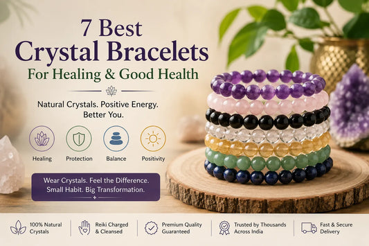 Best crystal bracelets for healing, stress relief, protection and good health