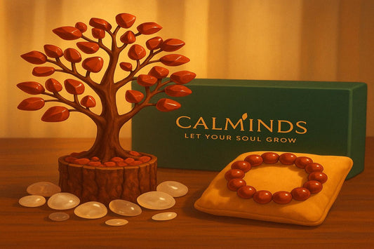 Red Jasper Tree and Healing Bracelet