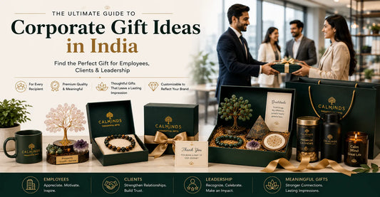 Corporate gift ideas in India for employees and clients featuring premium crystal corporate gifts and gift boxes