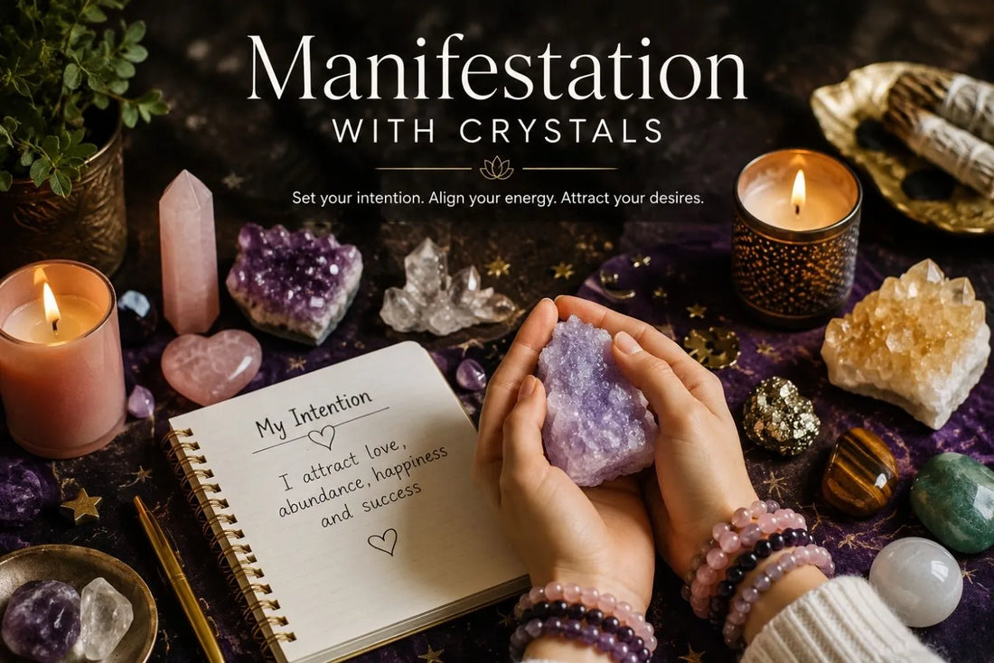 Manifestation crystals for love and abundance