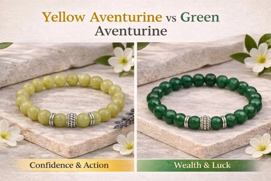 Yellow Aventurine vs Green Aventurine: Benefits & Which is Best for Money