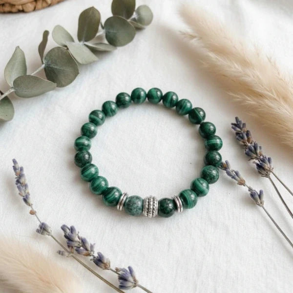 Healing crystal bracelets for balance, positivity and mindful everyday wear by Calminds