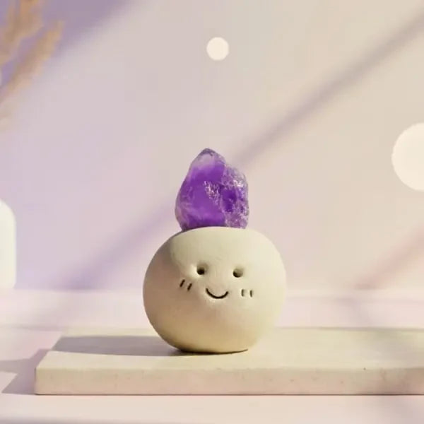 small crystal figures collection