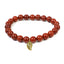 Calminds Red Jasper Healing Bracelet with white background