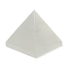 Calminds Selenite Crystal Pyramid side angle