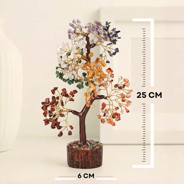 7 Chakra Crystal Tree | Reiki Charged Vastu Decor (Original)