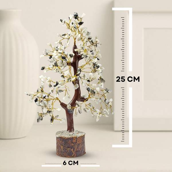 Rainbow Moonstone Crystal Tree