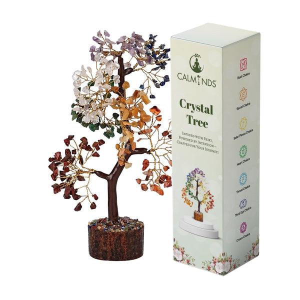 7 Chakra Crystal Tree | Reiki Charged Vastu Decor (Original)