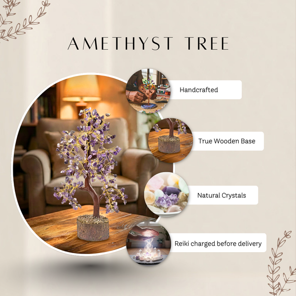 Amethyst Crystal Tree