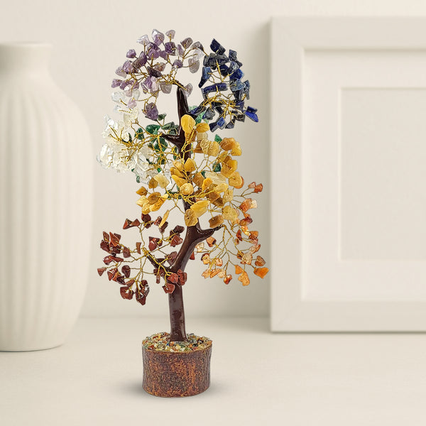 7 Chakra Crystal Tree | Reiki Charged Vastu Decor (Original)