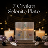 7 Chakra Selenite Charging Plate