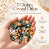 7 chakra crystal chip mix detail