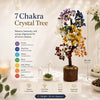 7 Chakra Crystal Tree Reiki charged Vastu decor by Calminds, product image 2