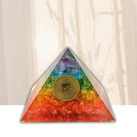 7 Chakra Healing Pyramid | Crystal Energy Pyramid