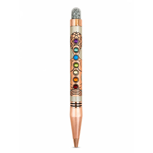 7 Chakra Crystal Pen – A Meaningful Gift for Writers & Journal Lovers