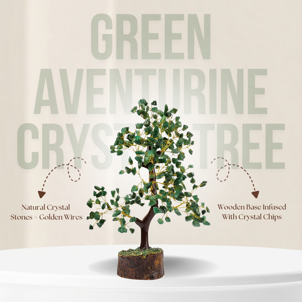 Green Aventurine Crystal Tree
