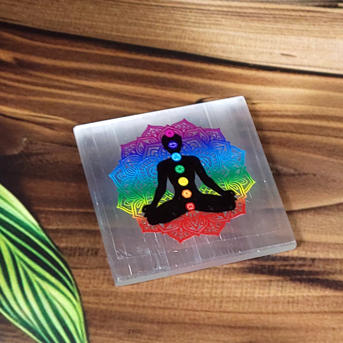 Calminds Chakra Balancing Selenite Charging Plate