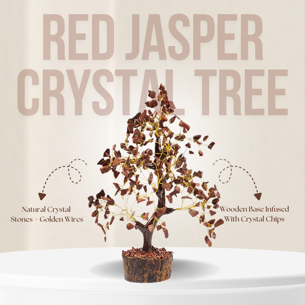 Red Jasper Crystal Tree