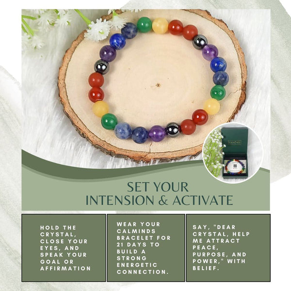 7 Chakra Gemstone Bracelet