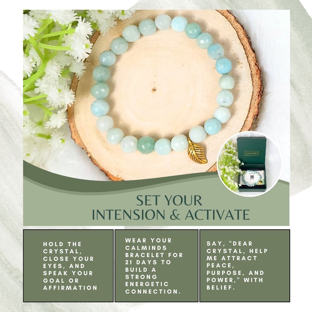Amazonite Crystal Bracelet