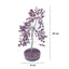 Amethyst Crystal Tree measurements