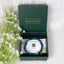 Blue Apatite Crystal Bracelet in green box by Calminds
