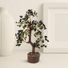 Black Obsidian Crystal Tree on a white background image