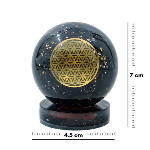 Black Tourmaline Orgone Ball