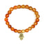 Calminds Carnelian Healing Bracelet of orange color