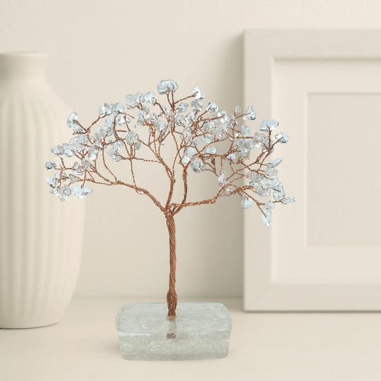 Clear Quartz Crystal Tree With Orgonite Base (Mini) by Calminds