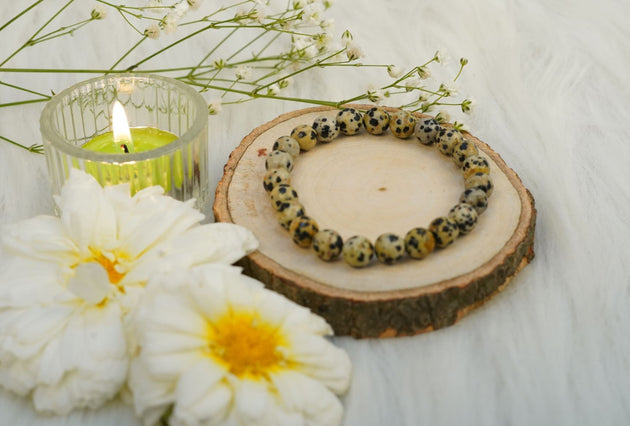 Dalmatian Jasper Bracelet