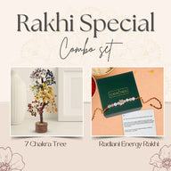 Energy Alignment Combo: 7 Chakra Crystal Tree + Radiant Energy Rakhi