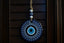 Blue Evil Eye Wall Hanging 