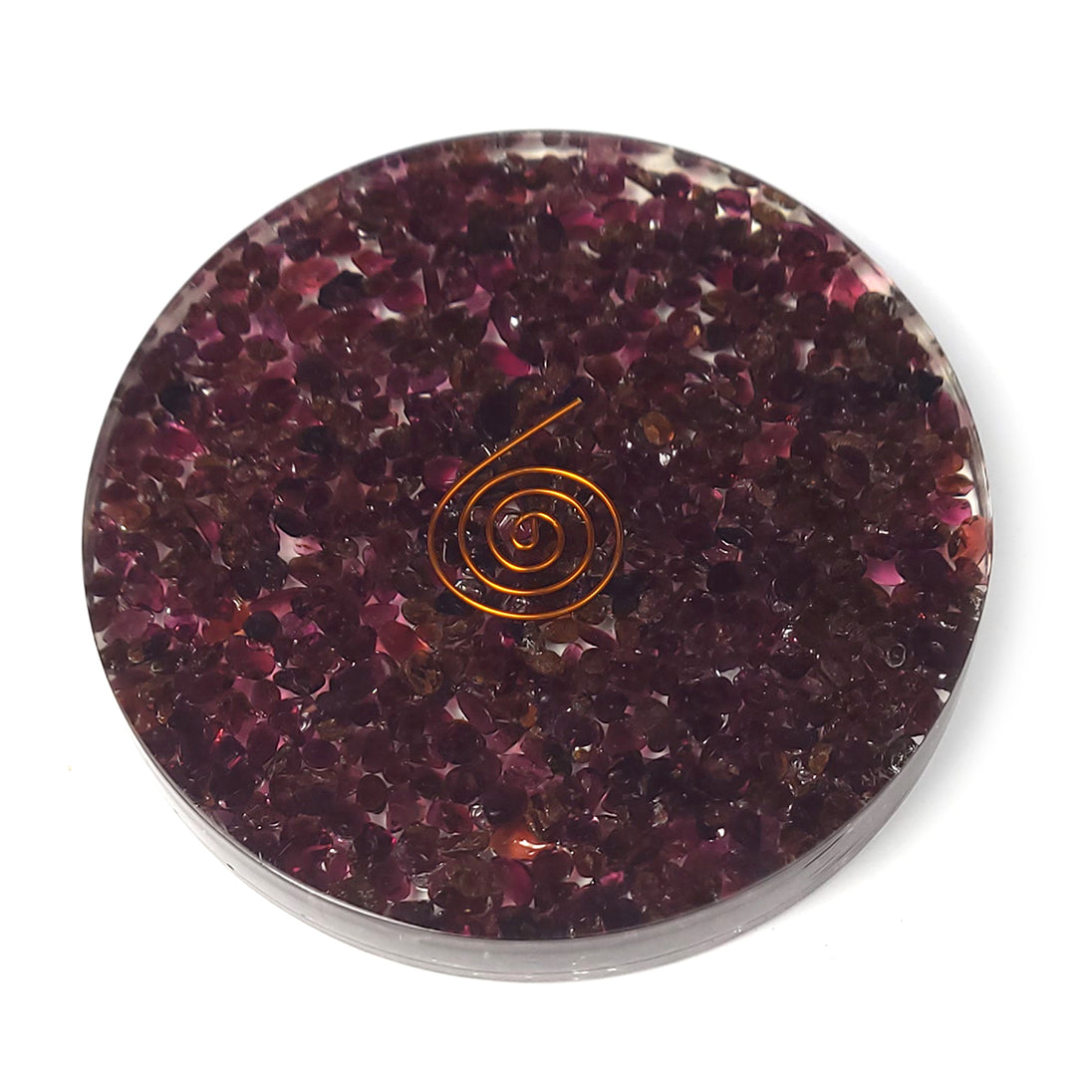 Purple Garnet Crystal Coaster