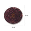 Calminds Garnet Crystal Coaster measurements