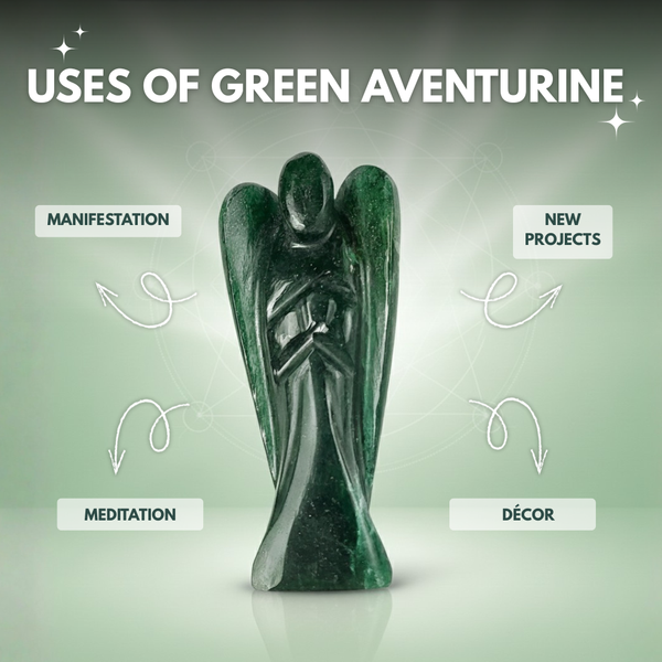 Green Aventurine Angel