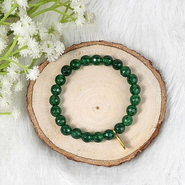 Green Aventurine Healing Bracelet with charm | Calminds