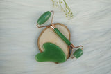 Green Jade Roller and Gua Sha Set