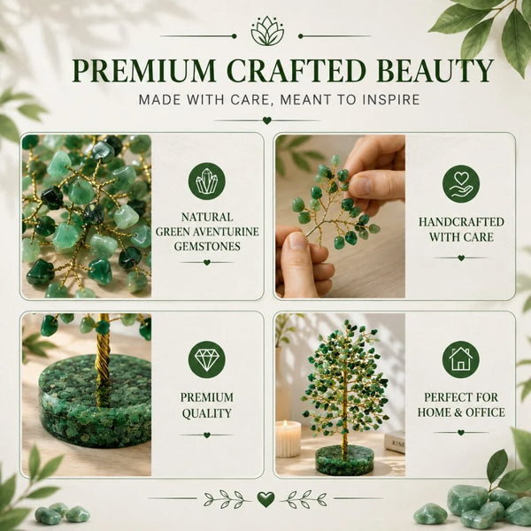 Green Aventurine Crystal Tree