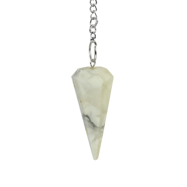 Howlite Dowser Pendant