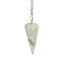 Howlite Dowser Pendant on white background