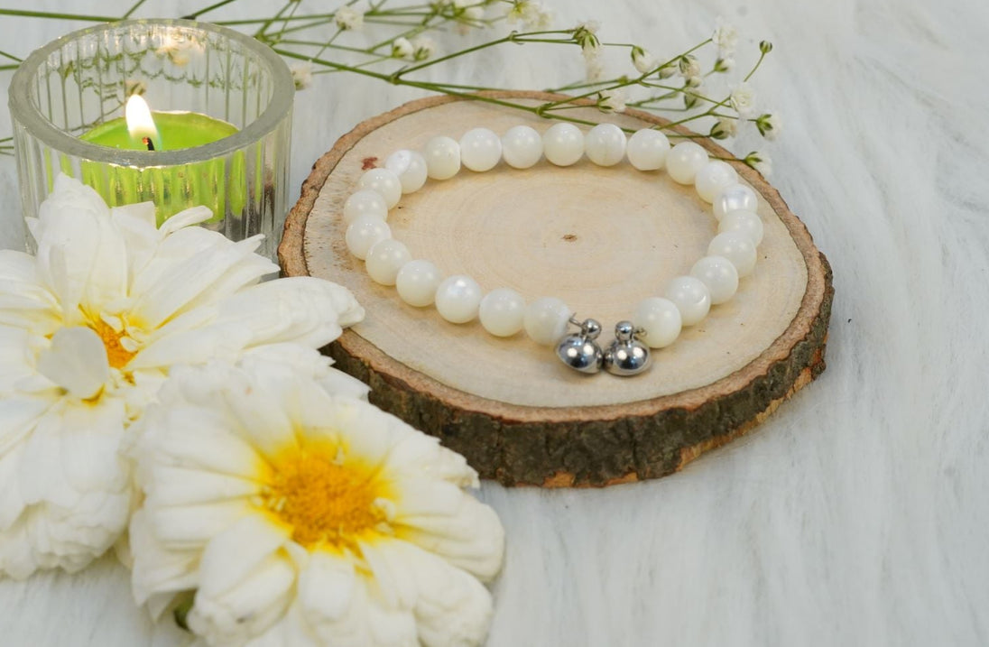 Cancer Moonstone Crystal Bracelet