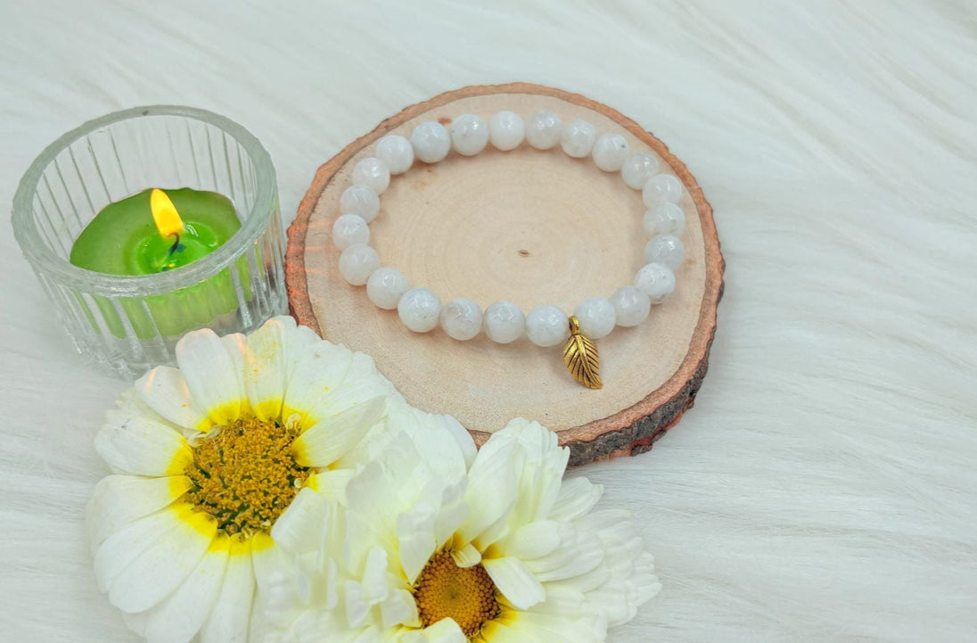 Natural Moonstone Bracelet By Calminds