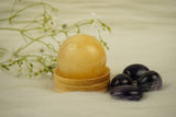 Natural Yellow Calcite Crystal Ball