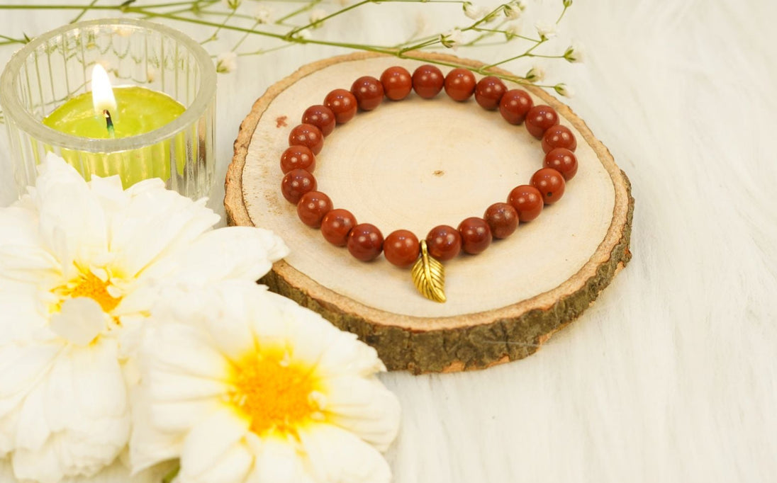 Aries Red Jasper Healing Bracelet